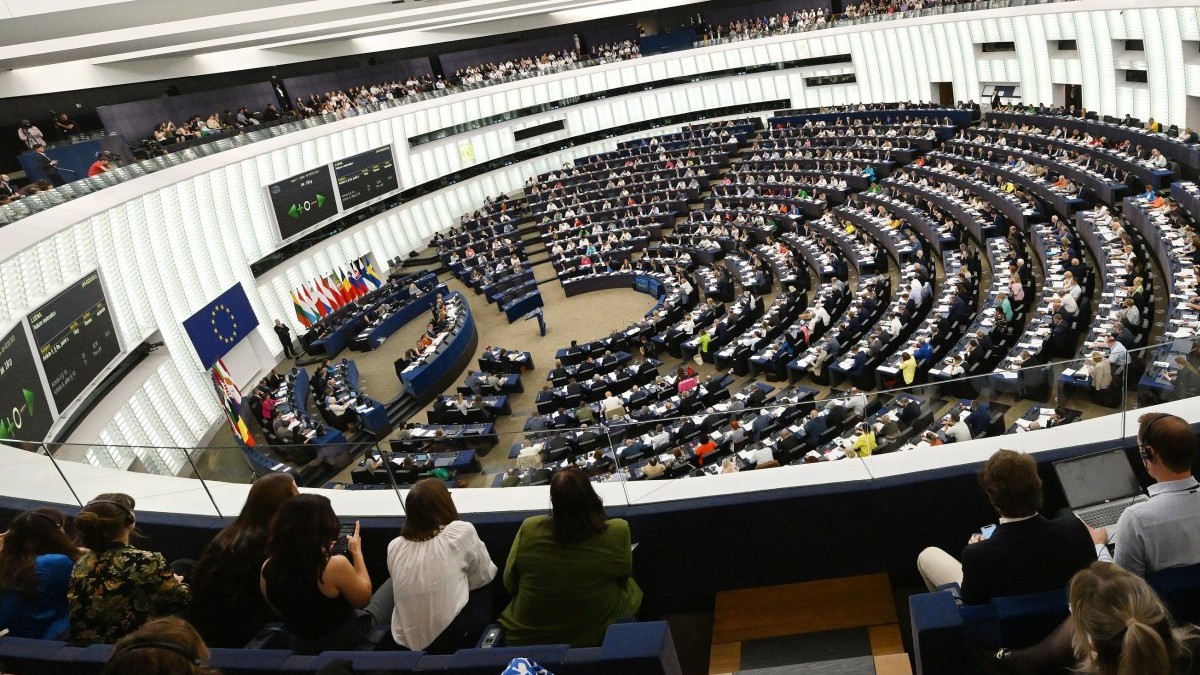Imagine din Parlamentul European, 12 iulie 2023. Foto: Profimedia