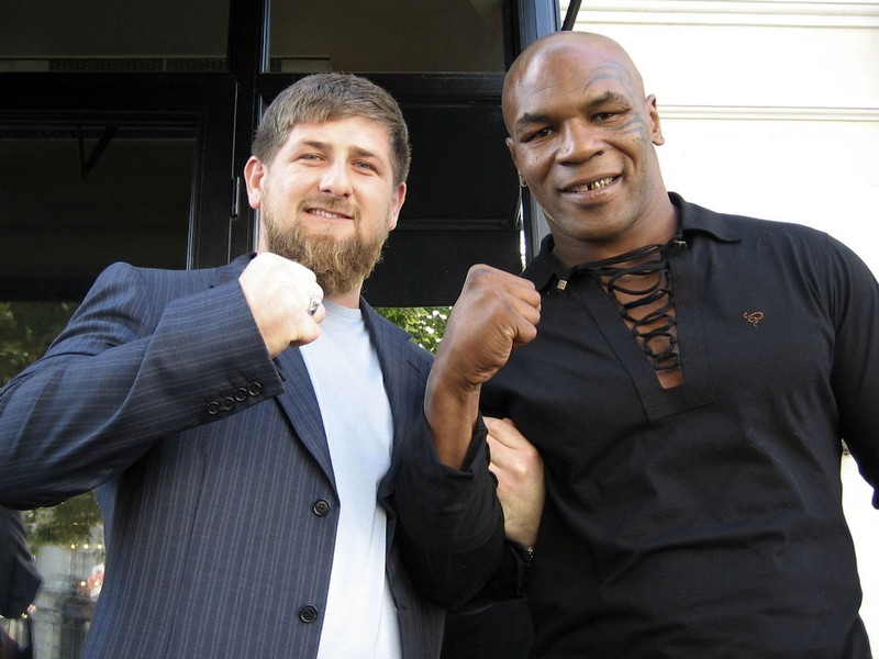 Ramzan Kadîrov și Mike Tyson