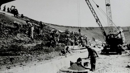 Imagine document de la construcția stadionului | FOTO Gazeta Sporturilor