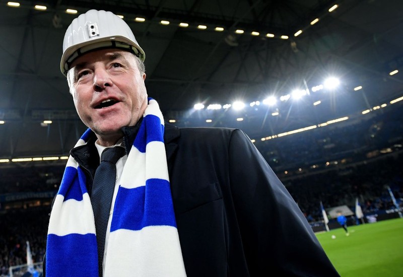 Clemens Tönnies în culorile lui Schalke | Foto: EPA