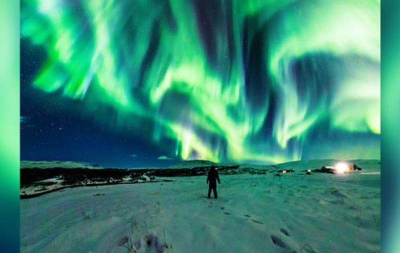 FOTO | Imagine uimitoare cu "aurora-dragon" publicată de NASA