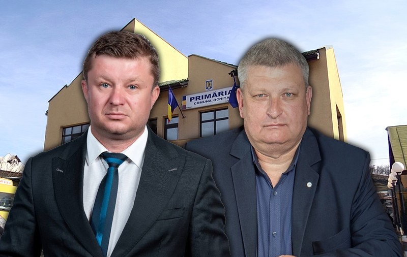 Cum se răzbună primarul PSD din Ocnița pe vicele PNL: îi scoate biroul din primărie, îl pune să muncească noaptea și îl trimite să măture comuna