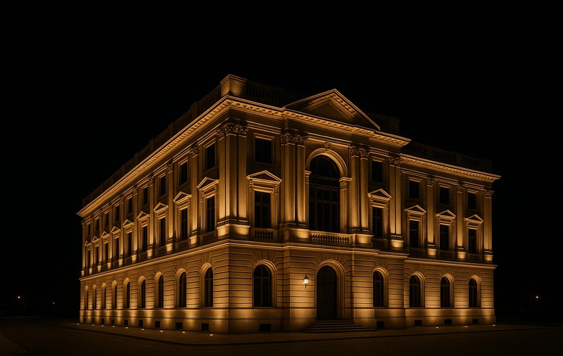 Cum alegi reflectoarele pentru iluminatul arhitectural exterior?