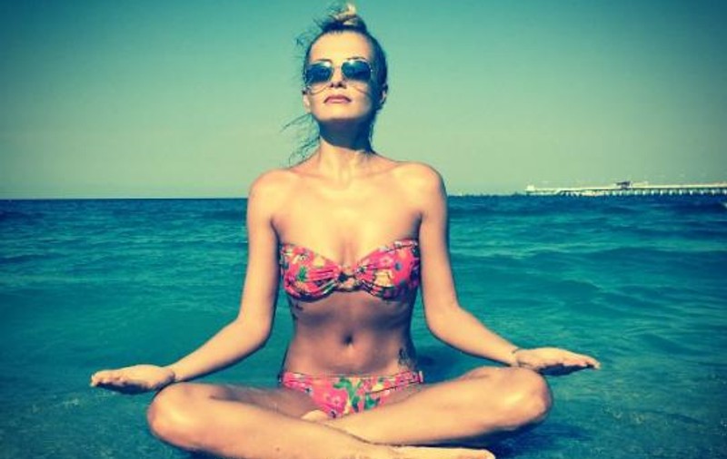 EXCLUSIV/ După meditații și yoga, Sylvia a găsit altceva de făcut în afară de muzică. Vrea să devină tehnician nutriționist