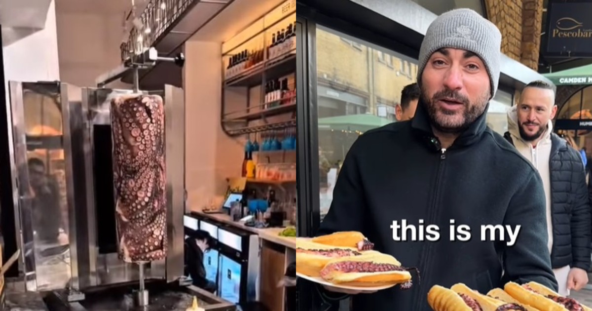 Pescobar la restaurantul din Londra