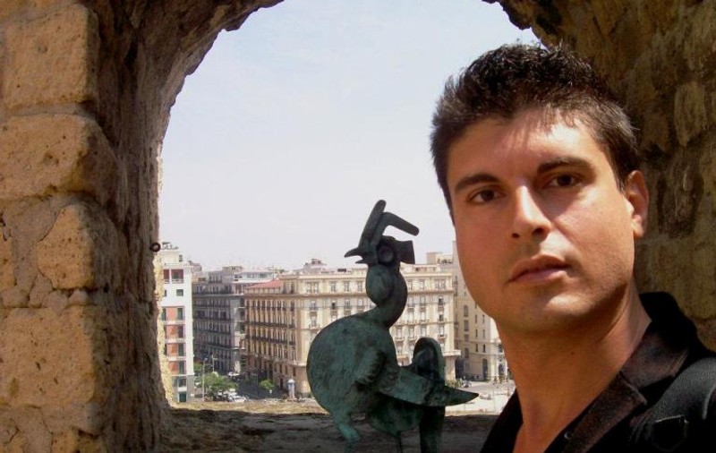 Oliver Popa a cântat la Napoli! Tenorul care i-a cântat Pippei la ureche a vizitat oraşul Pompei!