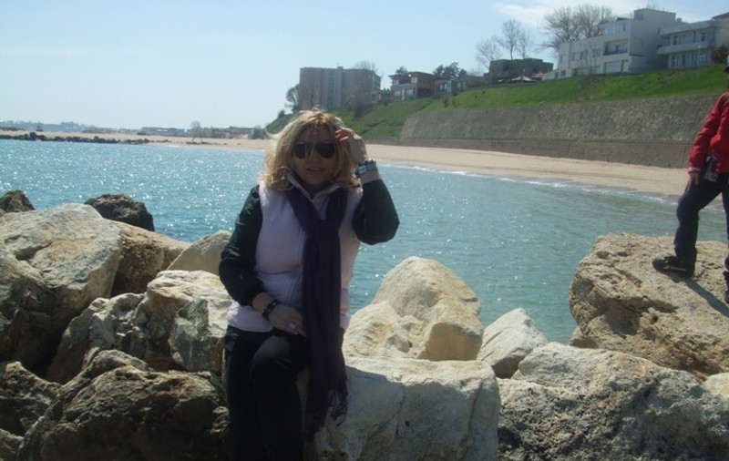 Regina blănurilor, Flora Năstase, vacanţă pe Litoralul românesc!
