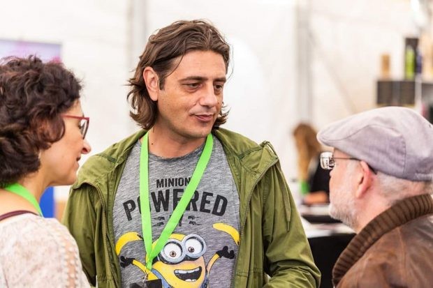 Scriitorul Florin Lăzărescu, unul dintre inițiatorii Festivalului de literatură de la Iași