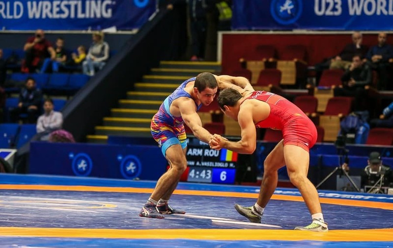 Campionatul Mondial de lupte Under 23, la București. Argint pentru Maxim Vasilioglo. Avem 8 medalii, dar nici un aur!