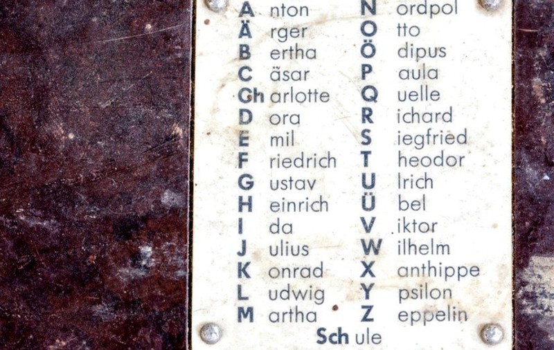 Germania își va revizui alfabetul fonetic, pentru a înlătura cuvintele introduse în perioada nazistă în locul celor evreiești