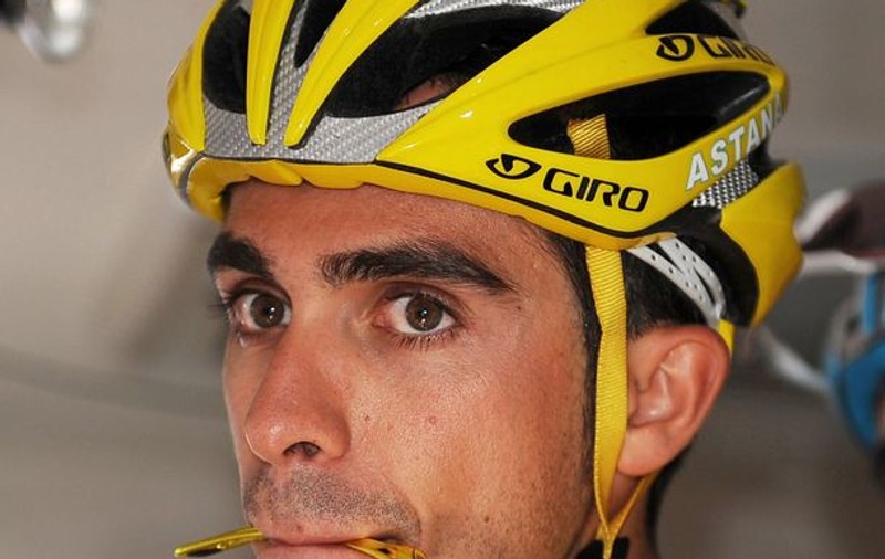 Alberto Contador a fost prins dopat în Turul Franţei