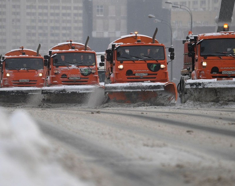 Moscova, sub nămeți. Cel mai mare strat de zăpadă măsurat în decembrie din ultimii 80 de ani, în capitala Rusiei