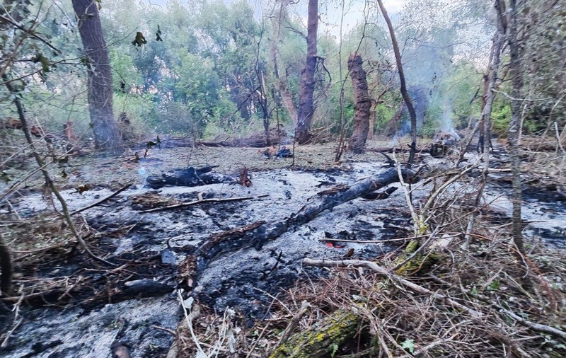 Noi bucăți de dronă, prăbușite la granița României cu Republica Moldova