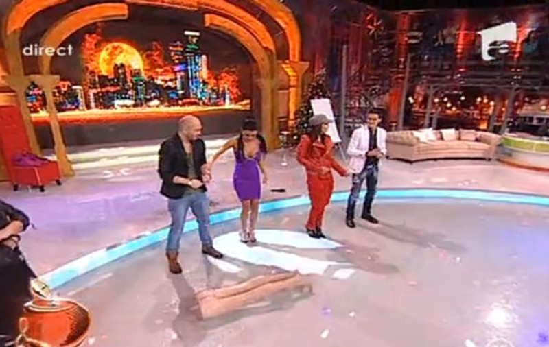 Ce repede și-a revenit! Uite-o pe Oana Zăvoranu cum dansează "Gangnam Style" la TV! | VIDEO