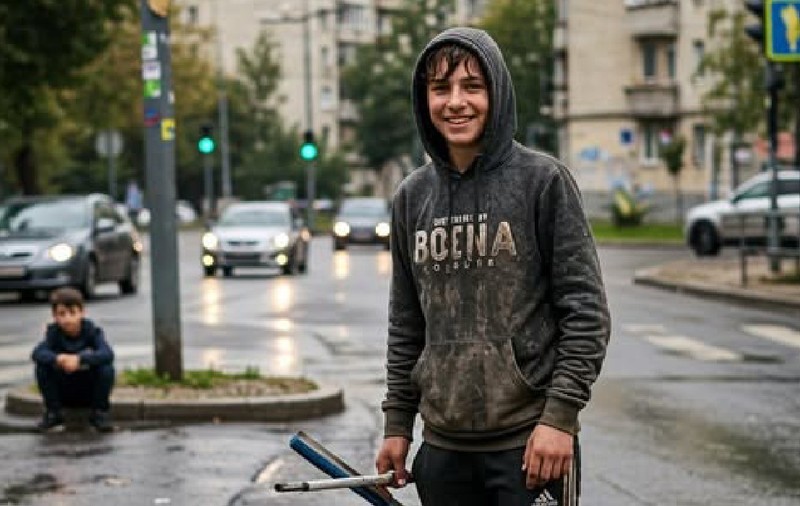 El este Mihăiță, băiatul de la semafor care nu există. Cum au fost păcăliți zeci de mii de români de o postare creată cu inteligența artificială