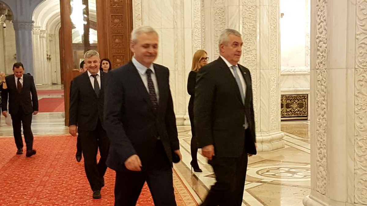 tariceanu si dragnea la o intalnire despre viitorul ue