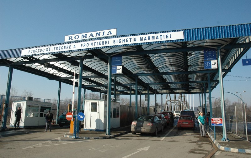Trafic blocat câteva ore în vama Sighetu Marmației, după ce un bărbat a amenințat că podul spre Ucraina va fi aruncat în aer