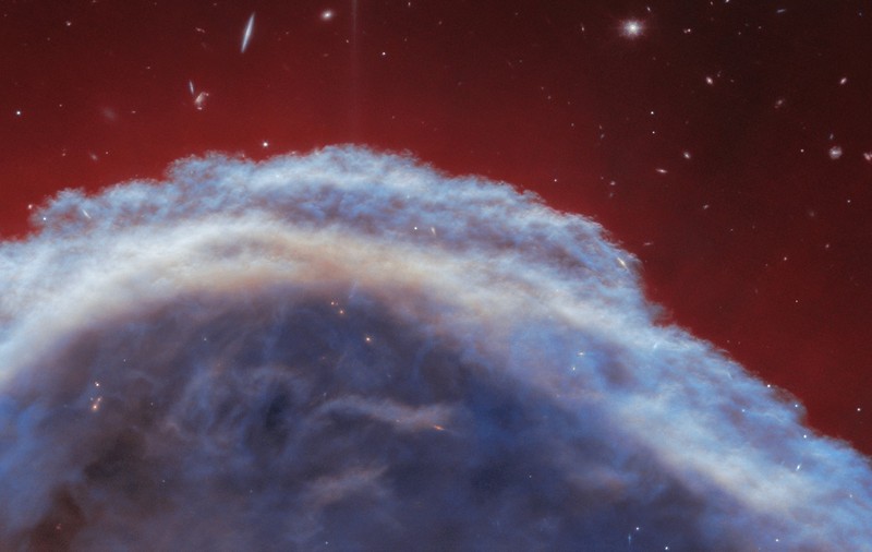 Nebuloasa „Cap de cal”, văzută în detalii fără precedent, grație telescopului spațial James Webb al NASA