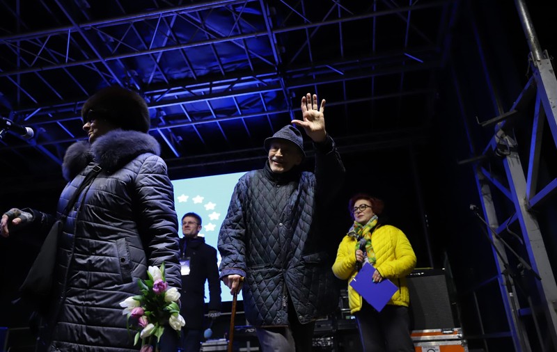 Victor Rebengiuc spune că a fost amenințat cu moartea înaintea mitingului pro-Europa din Piața Universității din București