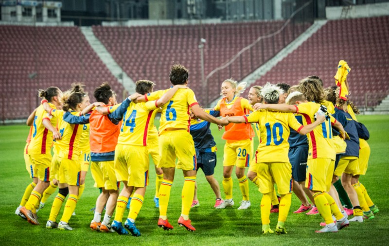 Naționala feminină a României a învins Grecia, dar a ratat calificarea directă la Euro 2017 la mustață. Rezultatele care ne-au dus la barajul cu Portugalia