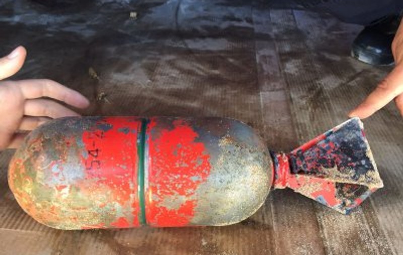UPDATE. Pericol pe litoral. O bombă de 4 kilograme a fost găsită pe plaja din Eforie Sud