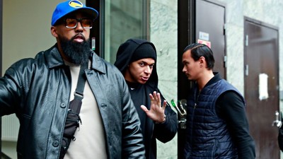 Kylian Mbappe in Stockholm, Sweden - 11 Oct 2024