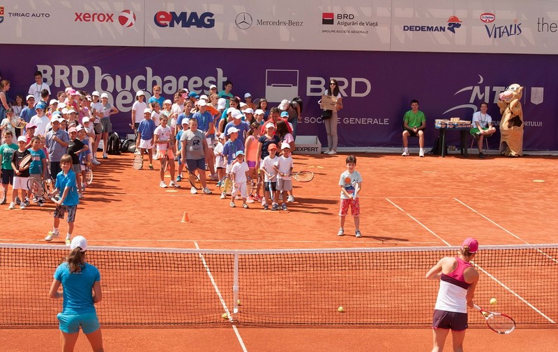 Simona Halep a fost vedeta Kids’ Day la WTA  – BRD Bucharest Open  | FOTO