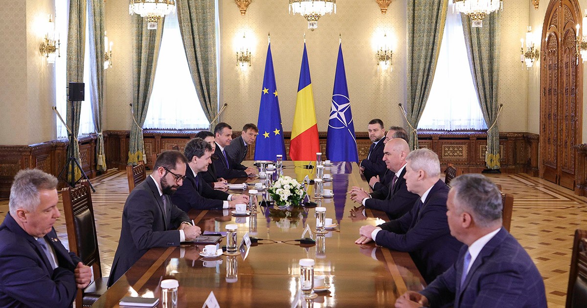 Consultari sustinute de presedintele Romaniei cu partidele parlamentare la Palatul Cotroceni