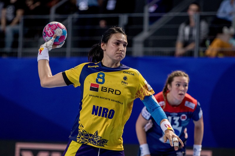 Cristina Neagu este liderul naționalei feminine de handbal a României FOTO: SORIN PANA / MEDIAFAX FOTO