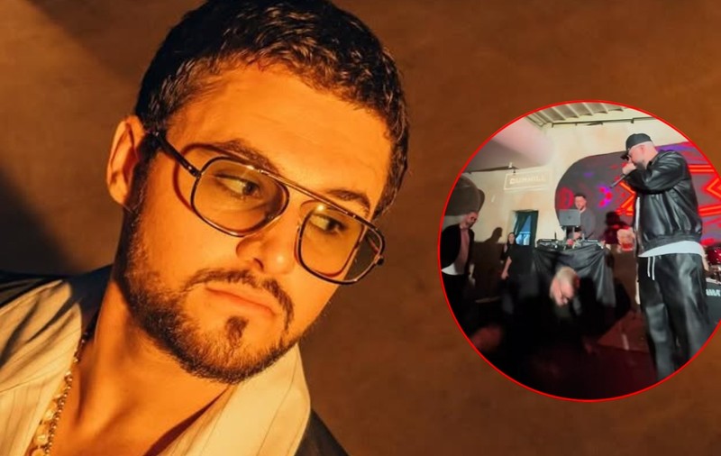 Mario Fresh a căzut de pe scenă în timpul concertului. Imaginile au devenit virale