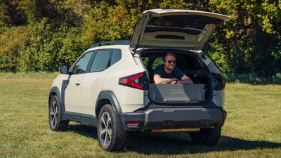Se doarme confortabil într-o Dacia Duster. Foto Top Gear