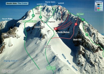 Muntele de pe care a căzut tânărul alpinist