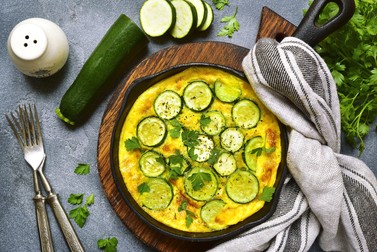 Omleta cu zucchini