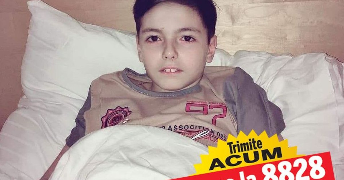 Liviu va pleca în Austria pentru tratament și investigații. Băiețelul de 11 ani bolnav de cancer la vezică are nevoie de 70.000 de euro