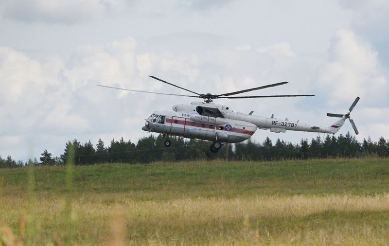Un elicopter al Serviciului federal rus de securitate s-a prăbușit în timpul unui zbor de antrenament