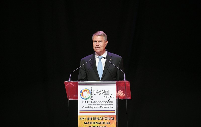 UPDATE. Klaus Iohannis, la deschiderea Olimpiadei Internaționale de Matematică: ”Veți face parte din elitele intelectuale ale țărilor voastre și ale lumii” (FOTO)