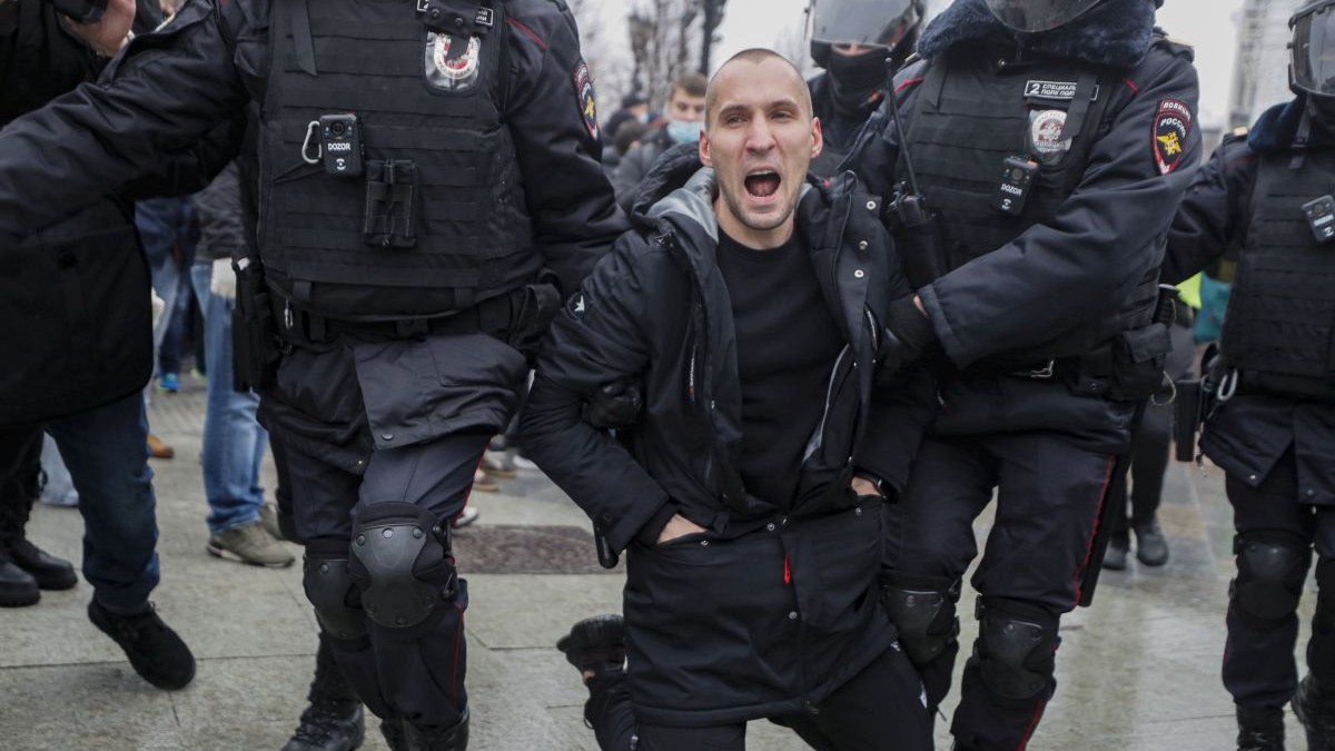 Protest uriaș pro-Navalnîi în Rusia