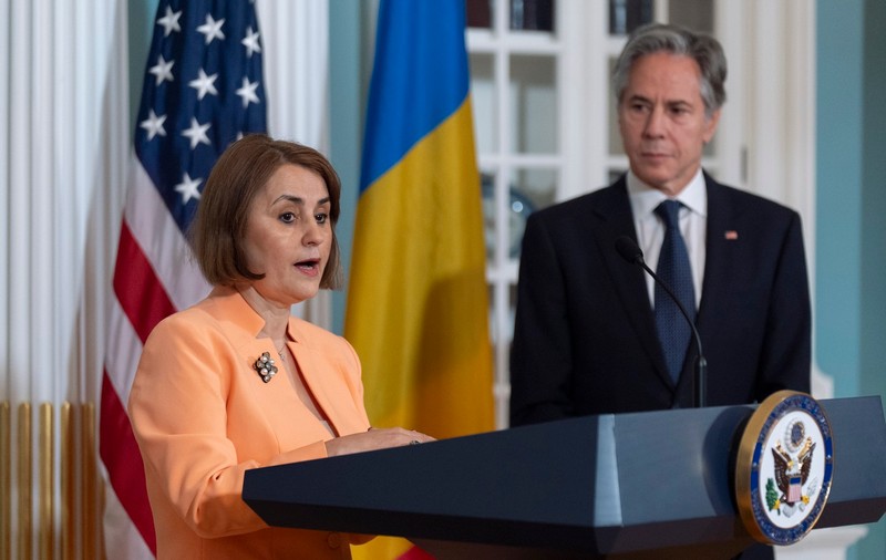 Odobescu și Blinken au vorbit despre dronele rusești și eliminarea vizelor pentru SUA. Ce a garantat șeful diplomației americane
