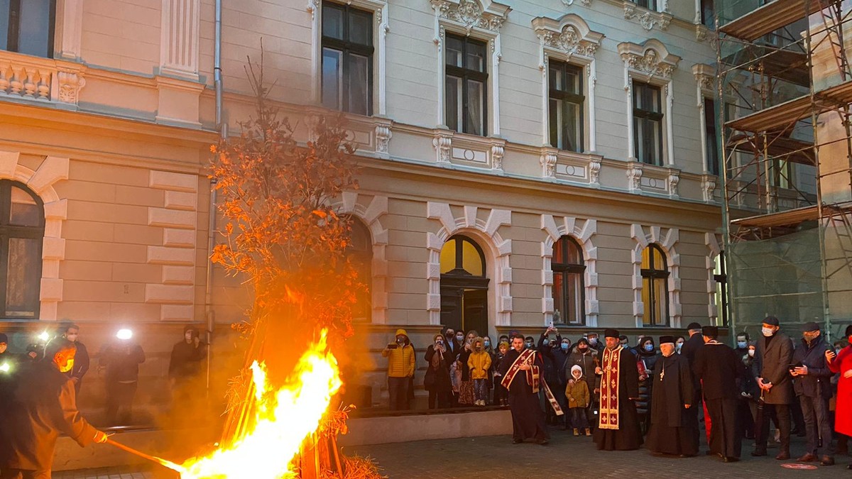 Crăciunul pe rit vechi sărbătorit de sârbii din Timisoara