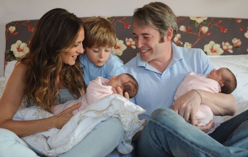 Iată prima poză cu gemenele actriţei Sarah Jessica Parker 
