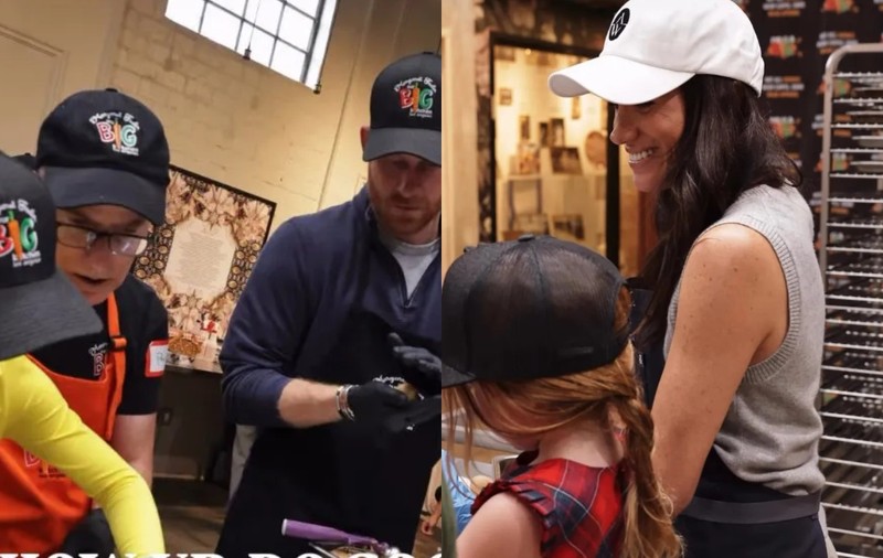 Meghan Markle și prințul Harry, apariție rară alături de cei doi copii. Archie și Lilibet au participat la un eveniment caritabil