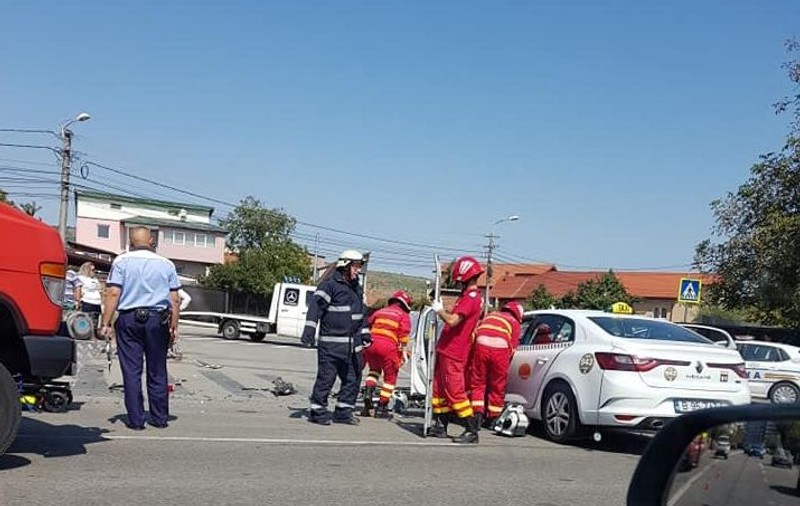 Accident în Cluj-Napoca. Şapte persoane au fost rănite