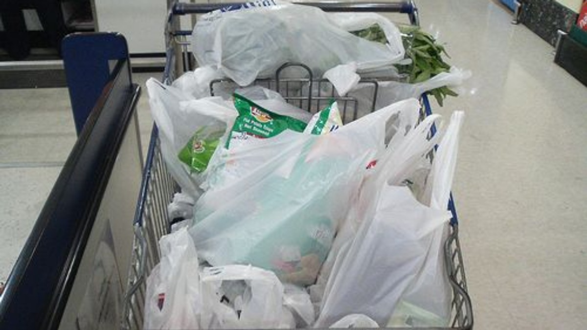 Pungile din plastic cu mâner vor fi interzise în România