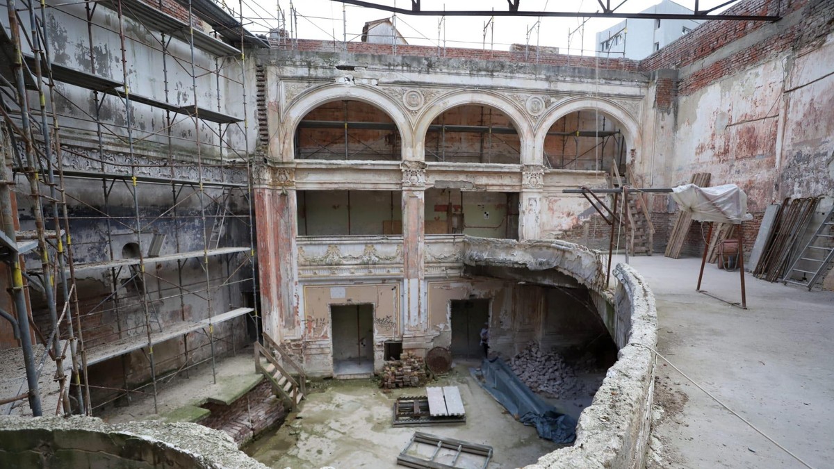 Cinema Marconi a fost un cinematograf emblematic din București, activ încă din perioada interbelică. Foto: Dumitru Angelescu (Libertatea)