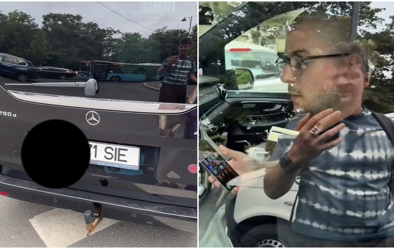 Tudor Chirilă, agresat de un șofer pe care l-a filmat după ce a parcat pe o trecere de pietoni. „Mi-a smuls telefonul din mână, m-a înjurat”