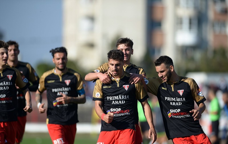 Liga 2, etapa a 22-a. UTA, recital la Miercurea-Ciuc. Rapid, nul cu Turris