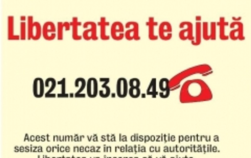 Libertatea te ajută! Probleme cu apa de la robinet