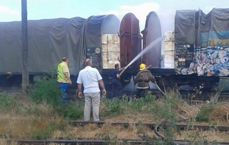 Incendiu de proporții în Portul Constanța