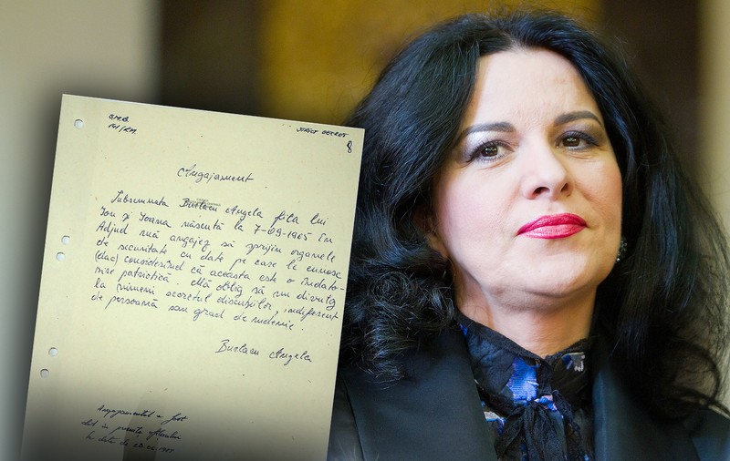 Marele secret al unei mari artiste. Soprana Angela Gheorghiu a semnat, în studenție, un angajament cu Securitatea. La dosar există o singură notă informativă