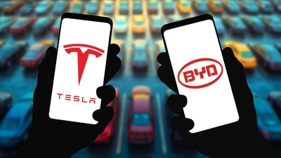 vanzari masini electrice europa byd tesla
